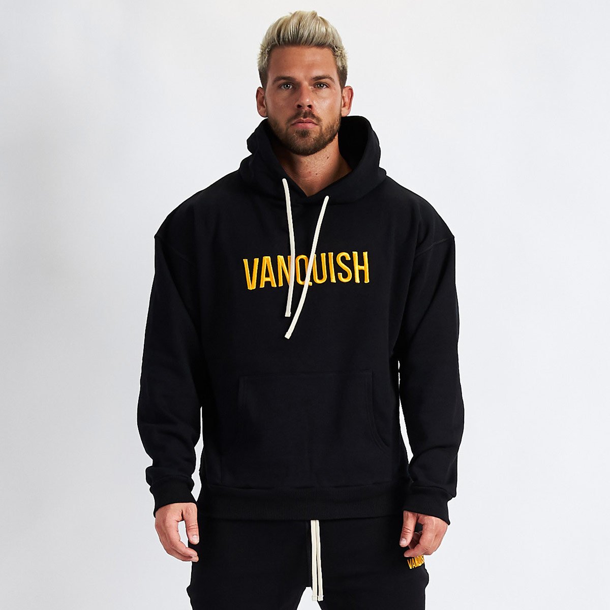 Vanquish Warm Up v2 Black Oversized Hoodie