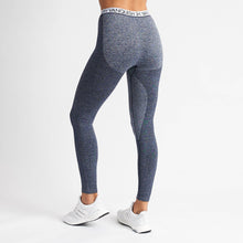 Load image into Gallery viewer, Vanquish Women&#39;s Sculpt Navy Seamless Leggings
